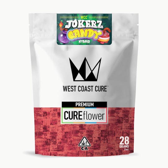 West Coast Cure - Jokerz Candy - 28G Premium Flower - 1