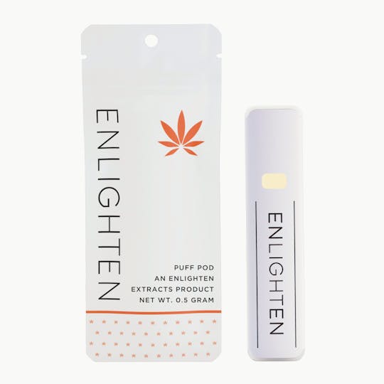 Enlighten - White Widow Distillate Puff Pod - .5g - 1
