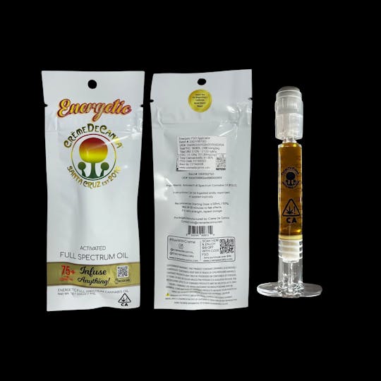 Crème De Canna - Energetic Full Spectrum Oil (FSO) 1g - 1