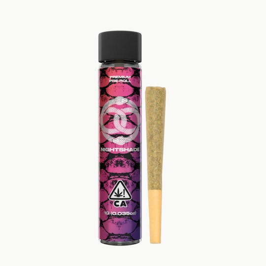 Connected Cannabis Co. - Nightshade | Indoor Pre Roll - 1g - 1