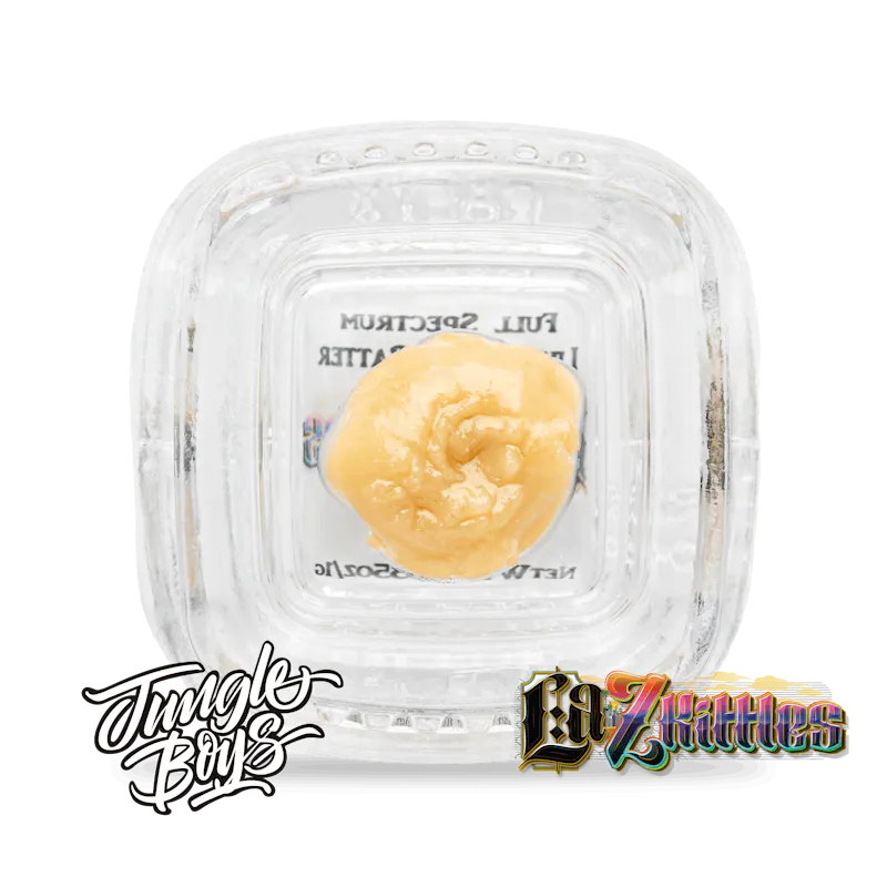 Jungle Boys LA Zkittles - 1g Full Spectrum Live Rosin Batter concentrate
