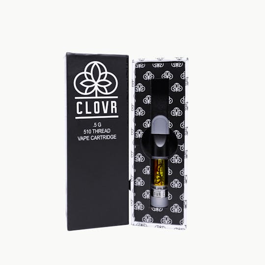 CLOVR - CLOVR - Live Resin 510 Vape Cartridge - Lemon Cookie OG - 1