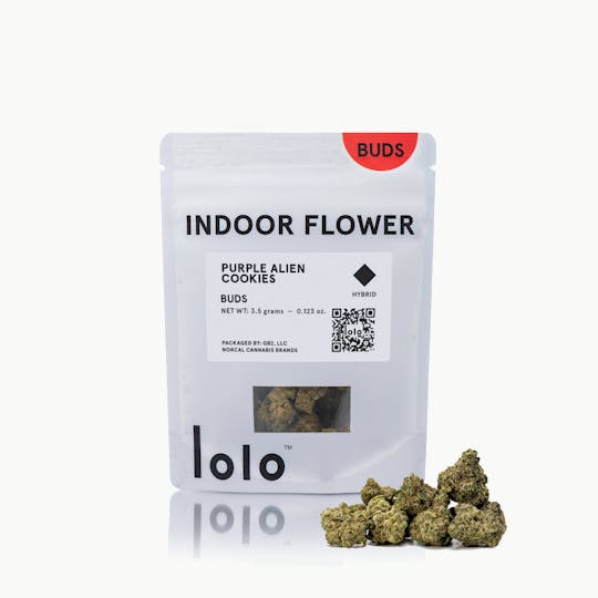 lolo - Purple Alien Cookies | Indoor Buds | 3.5g - 1