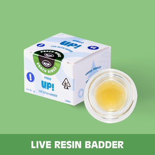 UP! - Peach Ringz Badder 1g - 1