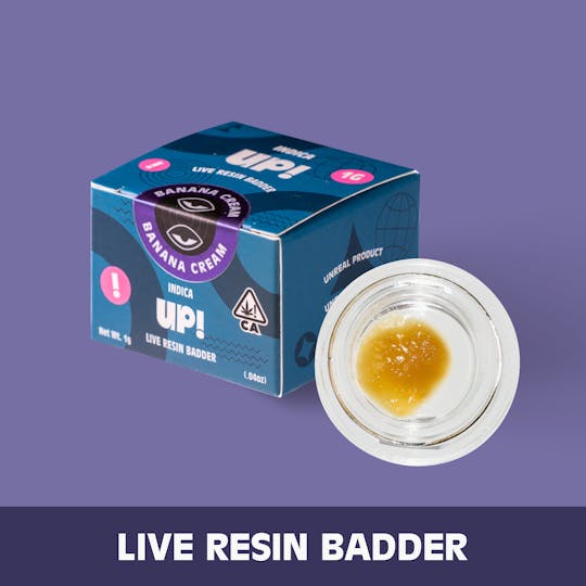UP! - Banana Cream Badder 1g - 1