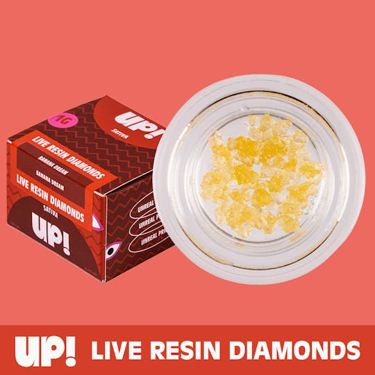 UP! - Banana Dream (Sativa) Diamonds 1g - 1