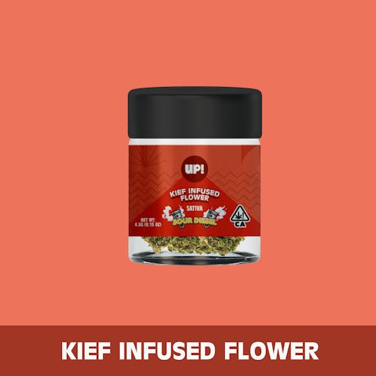 UP! - Sour Diesel Kief Infused Flower 4.5g - 1