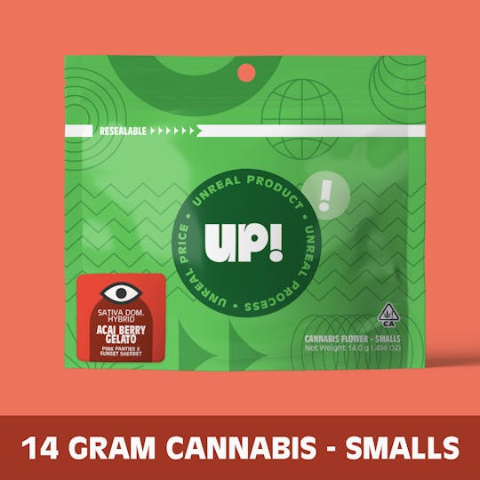 UP! - Acai Berry Gelato (S-Hybrid) Premium Smalls Flower 14g - 1
