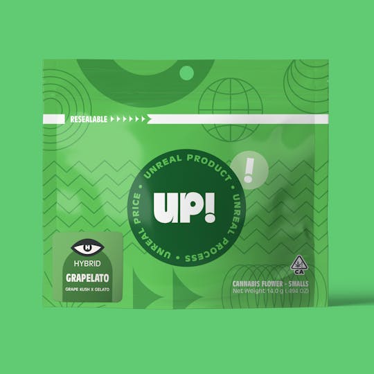 UP! - Grapelato Premium Smalls Flower 14g - 1