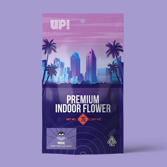 UP! - Oreoz (I - Hybrid) Indoor Flower 7g - 1
