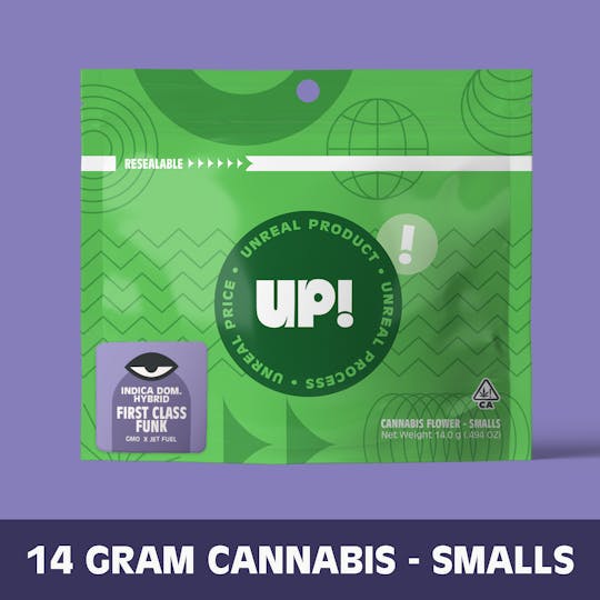 UP! - First Class Funk Premium Smalls Flower 14g - 1