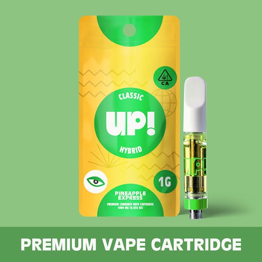 UP! - Pineapple Express (Hybrid) Classic Cartridge 1g - 1