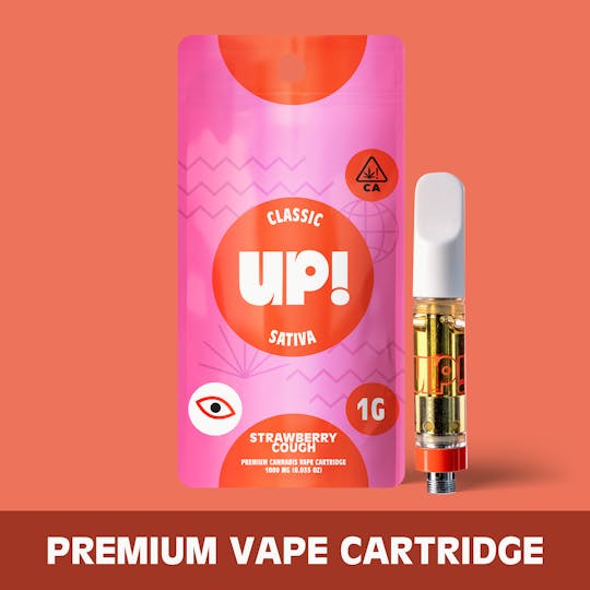 UP! - Strawberry Cough (Sativa) Classic Cartridge 1g - 1