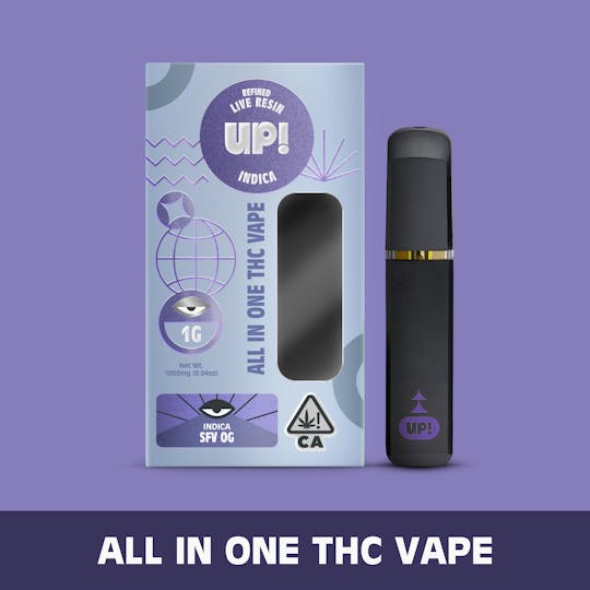 UP! - SFV OG Live Resin Disposable 1g - 1