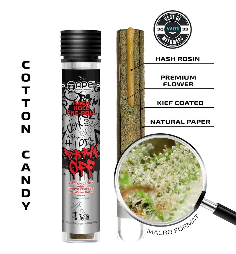 APE Cotton Candy & White Truffle Hash Hole 2.5g