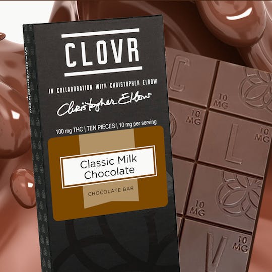 CLOVR - CLOVR - 100mg - Chocolate Bar - Classic Milk - 1