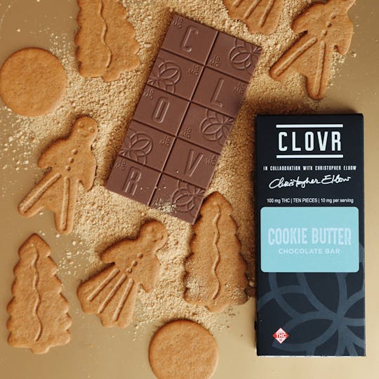 CLOVR - CLOVR - 100mg - Chocolate Bar - Cookie Butter - 1