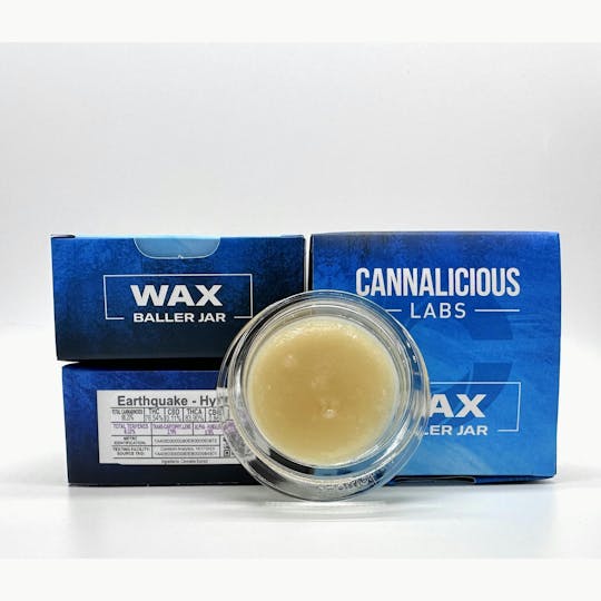 Cannalicious Labs - Earthquake Wax - Hybrid - 1