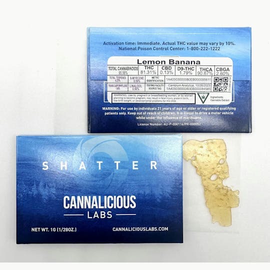 Cannalicious Labs - Lemon Banana - 1