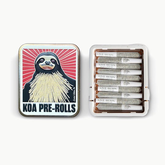dompen™ & Koa - Koa Live-Resin Infused Pre-Rolls 3.5g (10pk) - XJ13 x Truffle Monkey - 1
