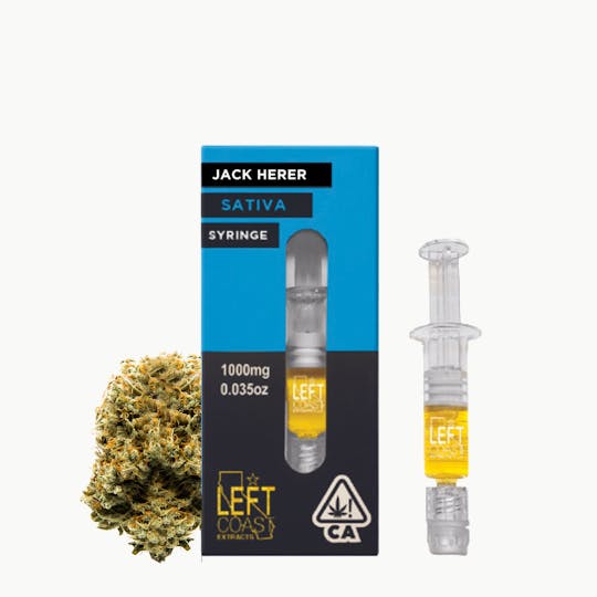 LEFT COAST - Jack Herer - Premium THC Syringe 1G - 1