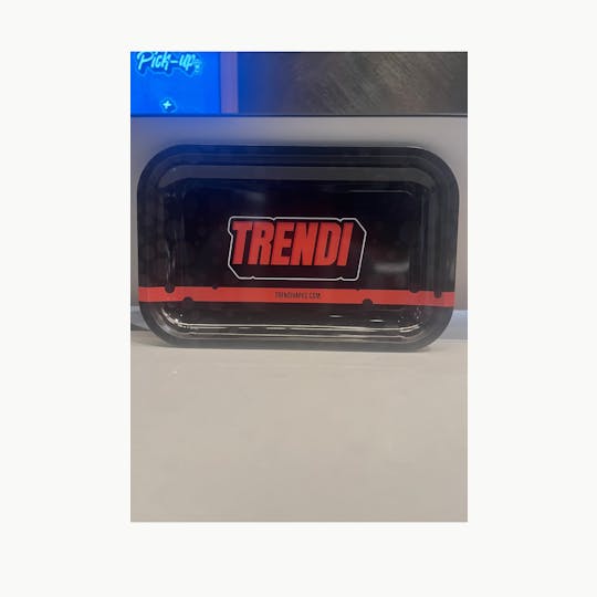 Trendi - Black Rolling Tray - 1