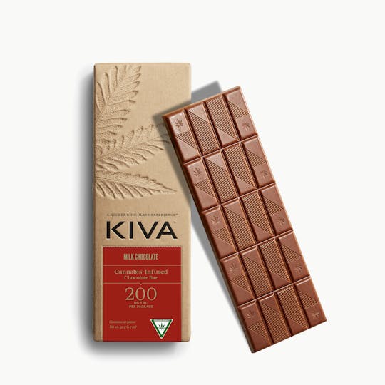 Kiva Confections - Kiva High Dose Milk Chocolate Bar - 1