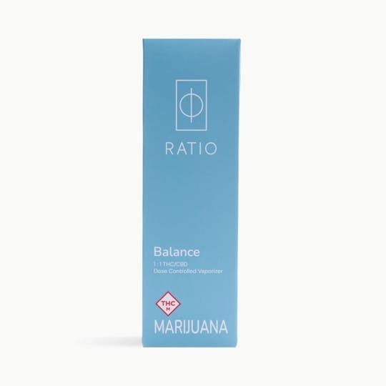 RATIO - Balance 1:1 Dose Controlled Vape | 0.5g - 1