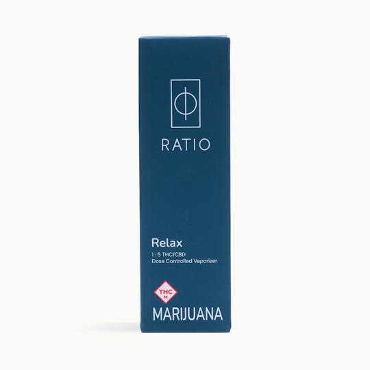 RATIO - Relax 1:5 Dose Controlled Vape | 0.5g - 1