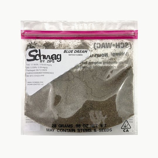 Crown Genetics - Schwag by Zips Blue Dream Ounce - 1