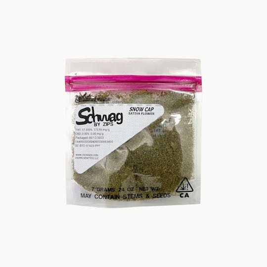 Crown Genetics - Schwag by Zips Snowcap Quarter Ounce - 1