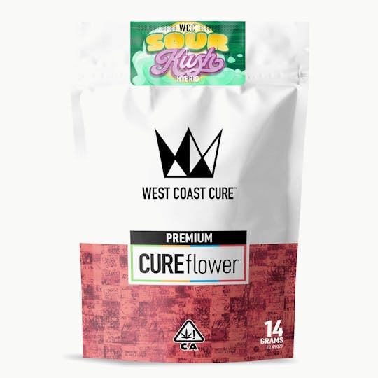 West Coast Cure - Sour Kush - 14G Premium Flower - 1
