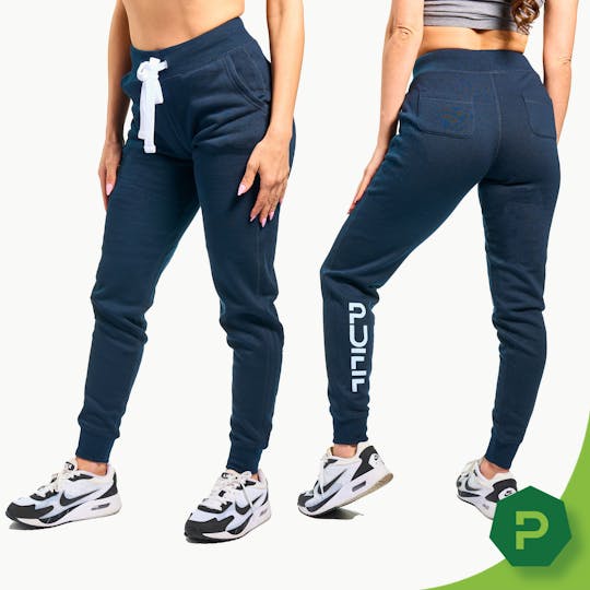 Puff Cannabis Company - PUFF Joggers Navy Blue - 1