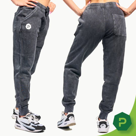 Puff Cannabis Company - PUFF Joggers Heathered Gray - 1