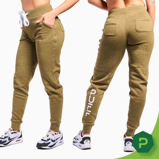 Puff Cannabis Company - PUFF Joggers Tan - 1