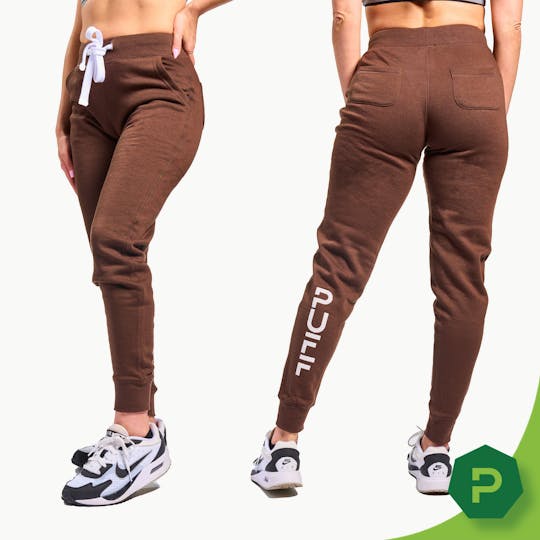 Puff Cannabis Company - PUFF Joggers Brown - 1