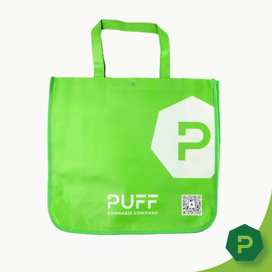 Puff Cannabis Company - PUFF Bag Green - 1