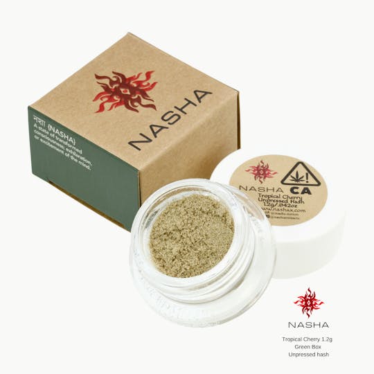 NASHA - Tropical Cherry Green Unpressed 1.2g - 1