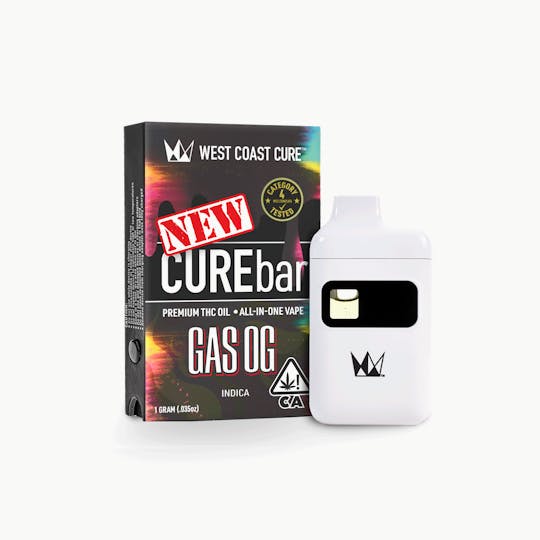 West Coast Cure - Gas OG AIO CUREbar - 1G - 1