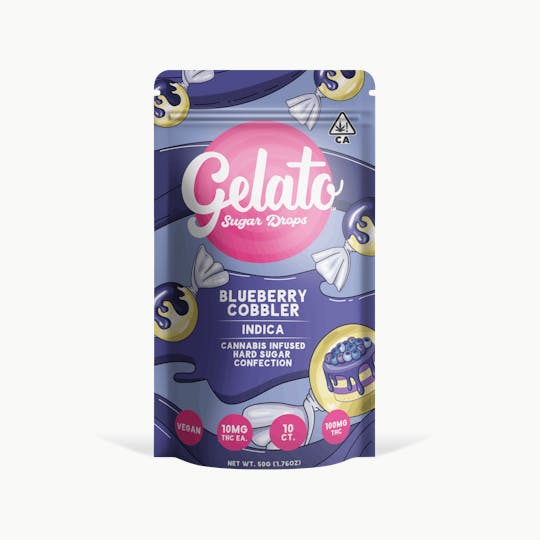 Gelato - Blueberry Cobbler Sugar Drops 100mg - 1