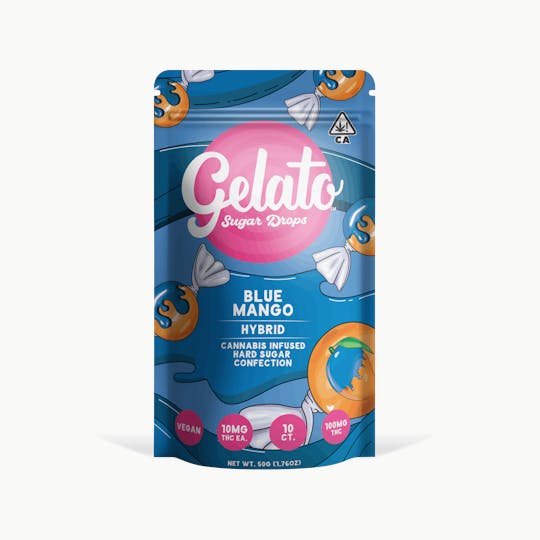 Gelato - Blue Mango Sugar Drops 100mg - 1
