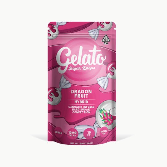 Gelato - Dragon Fruit Sugar Drops 100mg - 1