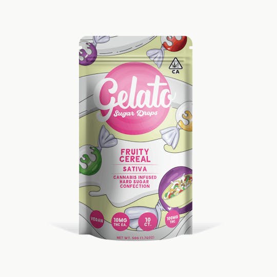 Gelato - Fruity Cereal Sugar Drops 100mg - 1