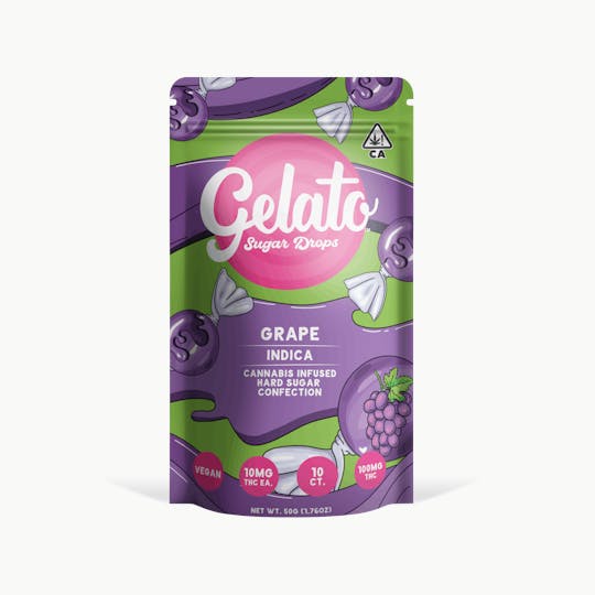 Gelato - Grape Sugar Drops 100mg - 1
