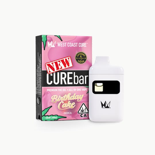 West Coast Cure - Birthday Cake AIO CUREbar - 1G - 1