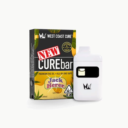 West Coast Cure - Jack Herer AIO CUREbar - 1G - 1