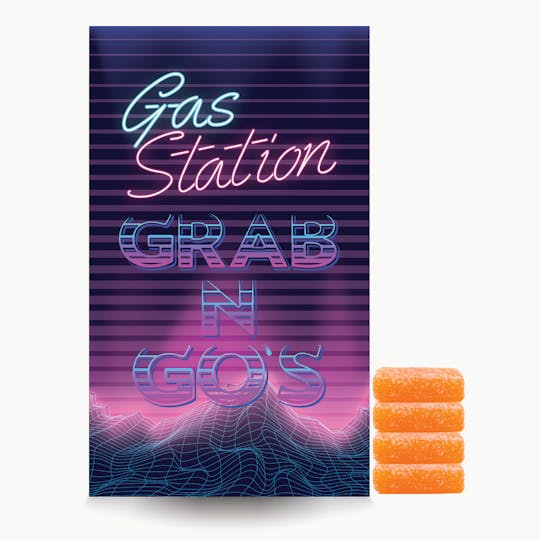 Gas Station Cultivation - Grab N Go's - Orange Gummies 200MG - 1