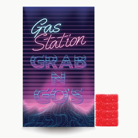 Gas Station Cultivation - Grab N Go's - Cherry Gummies 200MG - 1