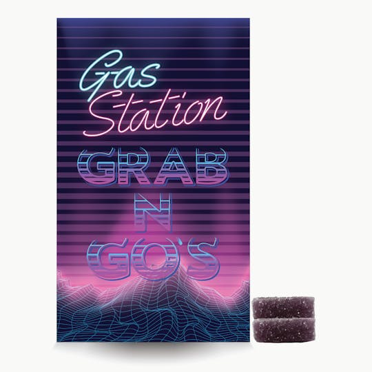 Gas Station Cultivation - Grab N Go's - Grape Gummies 100MG - 1