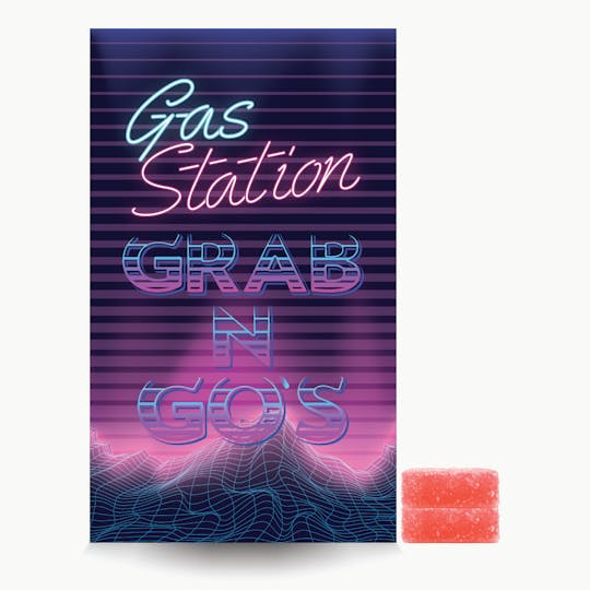 Gas Station Cultivation - Grab N Go's - Strawberry Gummies 100MG - 1